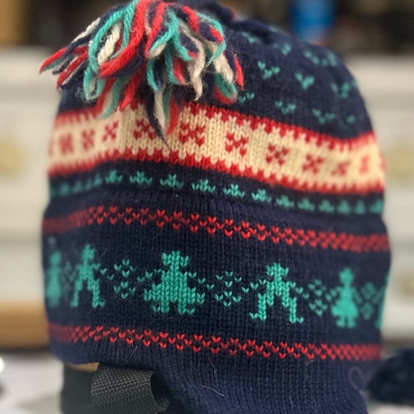 💫VtgMURRAY MERKLEY Kid’s Unisex 100% Virgin Wool Bunny Hat w/Toque. Handmade - Picture 4 of 8